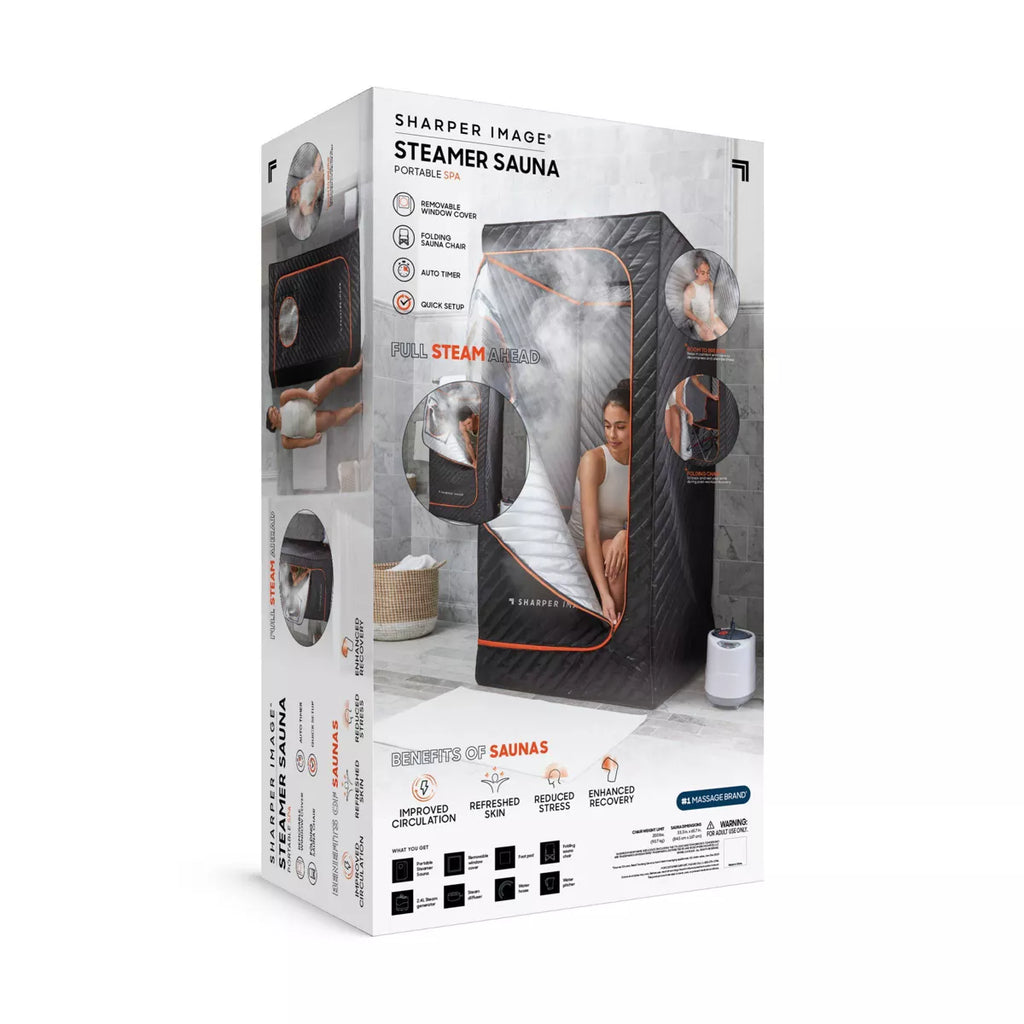 Sharper Image Steamer Sauna Portable Spa