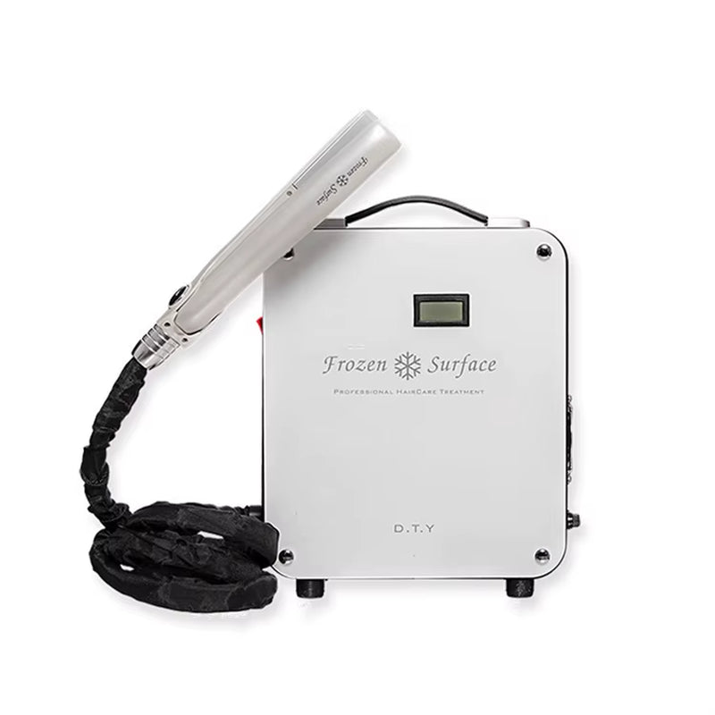 Cryo Care Frozen Curling Iron and Ice Cold Hair Straightener Flat Iron