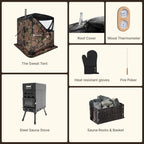 Sweat Tent Portable Outdoor Sauna