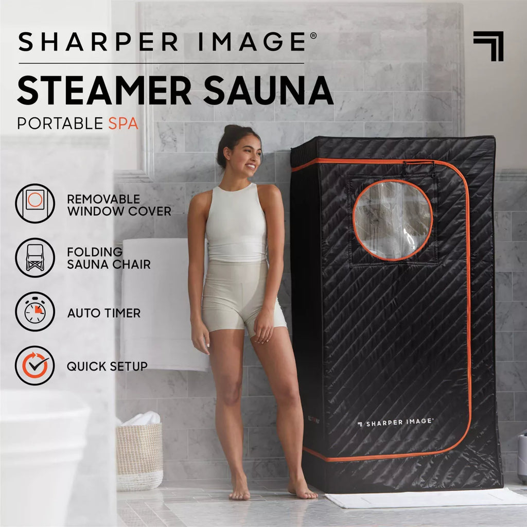 Sharper Image Steamer Sauna Portable Spa
