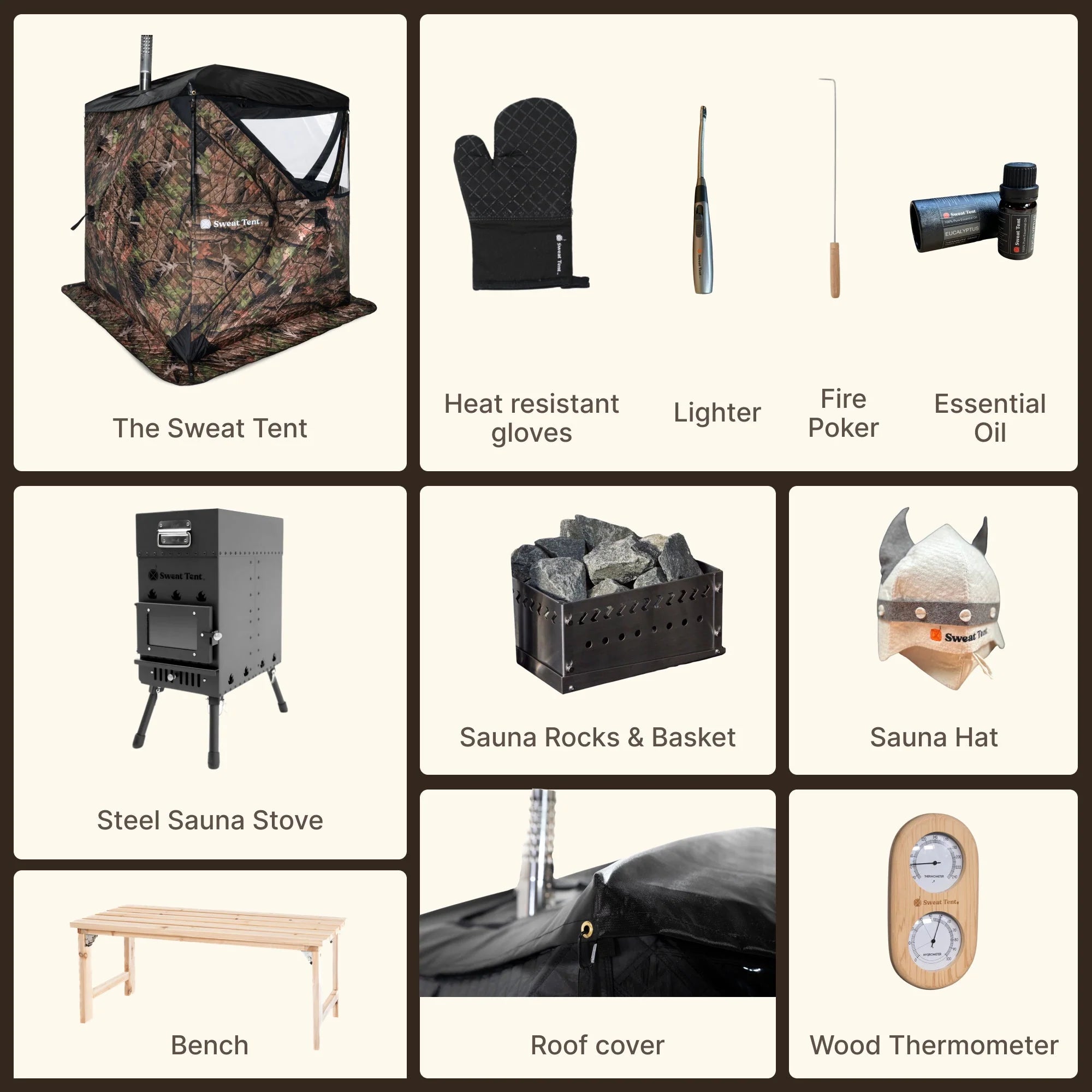 Sweat Tent Portable Outdoor Sauna