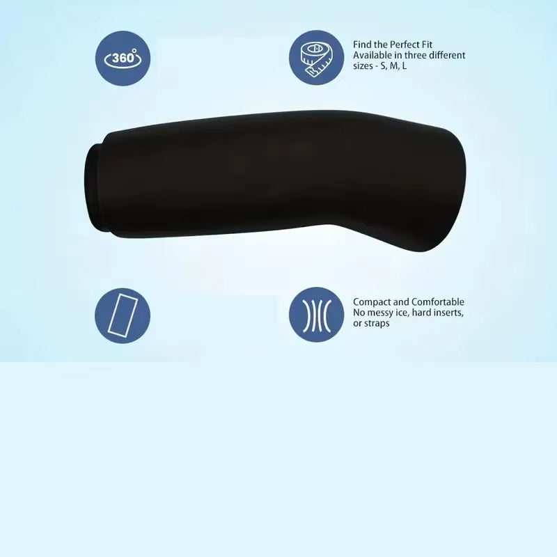 Adjustable Knee and Elbow Ice Packs - Reusable Hot-Cold Therapy Packs, Suitable for Both Ice Application and Heat Application