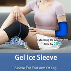 Adjustable Knee and Elbow Ice Packs - Reusable Hot-Cold Therapy Packs, Suitable for Both Ice Application and Heat Application