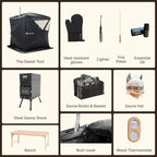 Sweat Tent Portable Outdoor Sauna
